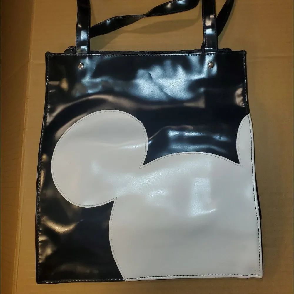 Walt Disney World White & Black Mickey Tote Bag